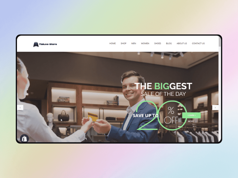 Shopify Store Building Tialuxestore: Designing a Custom Stunning Shopify Store