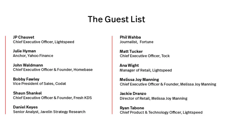 Light Source | Pull up a chair for our first industry talk at Brooklyn's Clover Hill