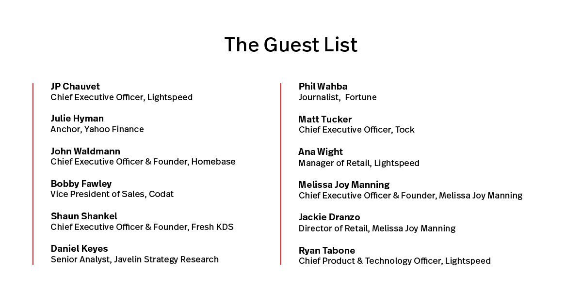 Light Source | Pull up a chair for our first industry talk at Brooklyn's Clover Hill