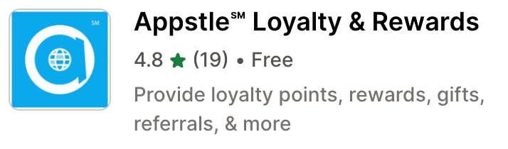 Appstle Loyalty App