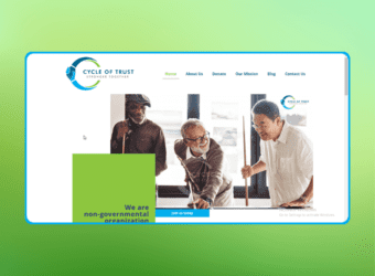 Cycle of Trust Website Development for Men's Empowerment